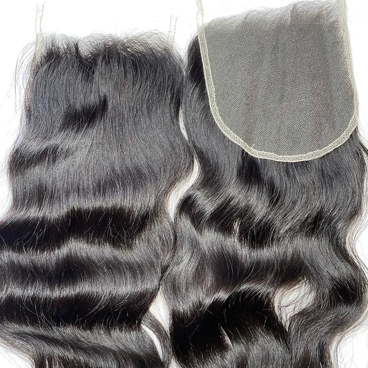 Raw Transparent 5 by 5 Lace Closure