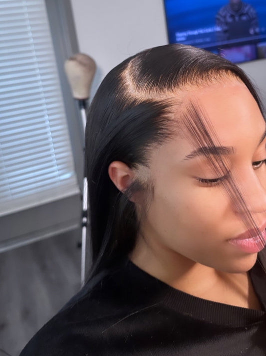 Raw Transparent Lace Frontal